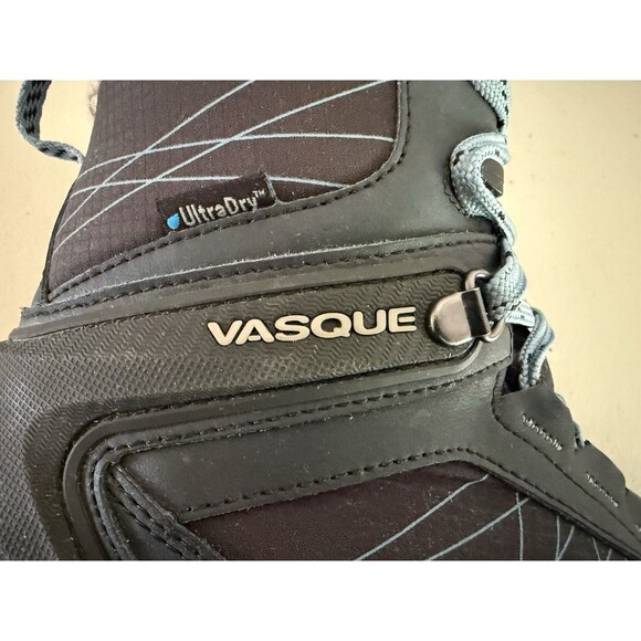 Vasque Coldspark UltraDry Women Size 8.5 Blue Waterproof Boots Thinsulate 200 gr - Picture 12 of 14